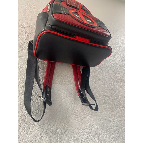 Loungefly Red and Black Backpack - Picture 8 of 11